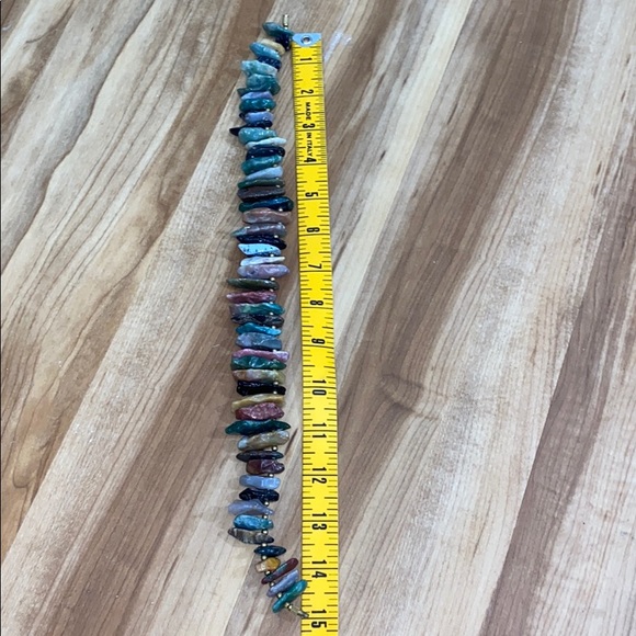 Mixed Stones Artisan Made Collar Necklace - Picture 8 of 8